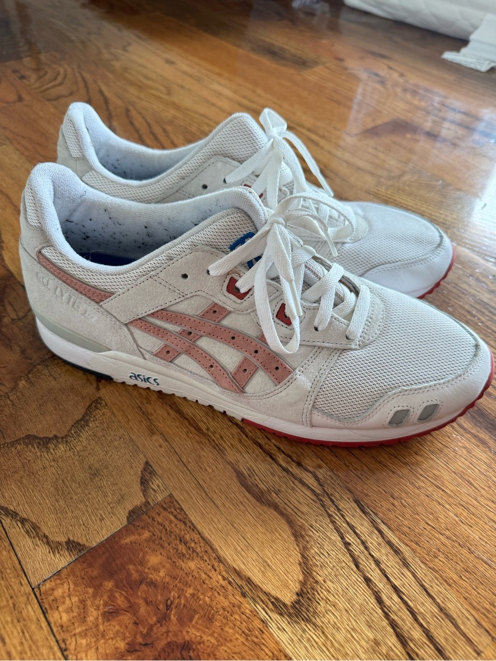 Kith Men Sneakers in White and Pink